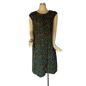 1980's Floral Dress