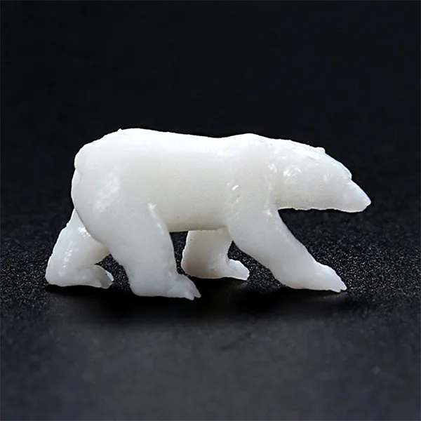 3D Polar Bear Resin Inclusion | Miniature Animal Figurine for Resin World DIY | Resin Art Supplies (1 piece / 20mm 25mm 30mm)