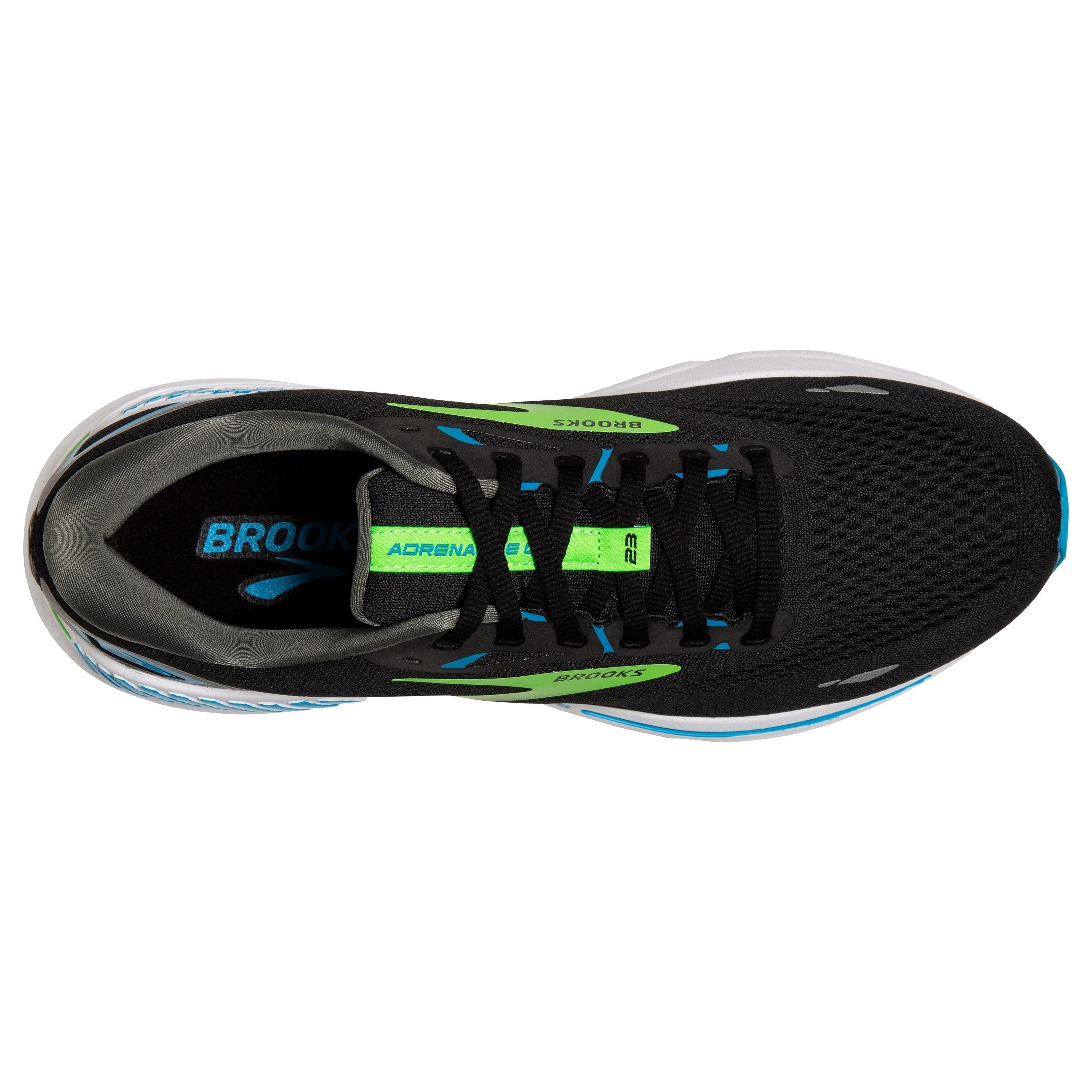 Adrenaline GTS 23 |  Black/Hawaiian Ocean/Green | Wide 2E