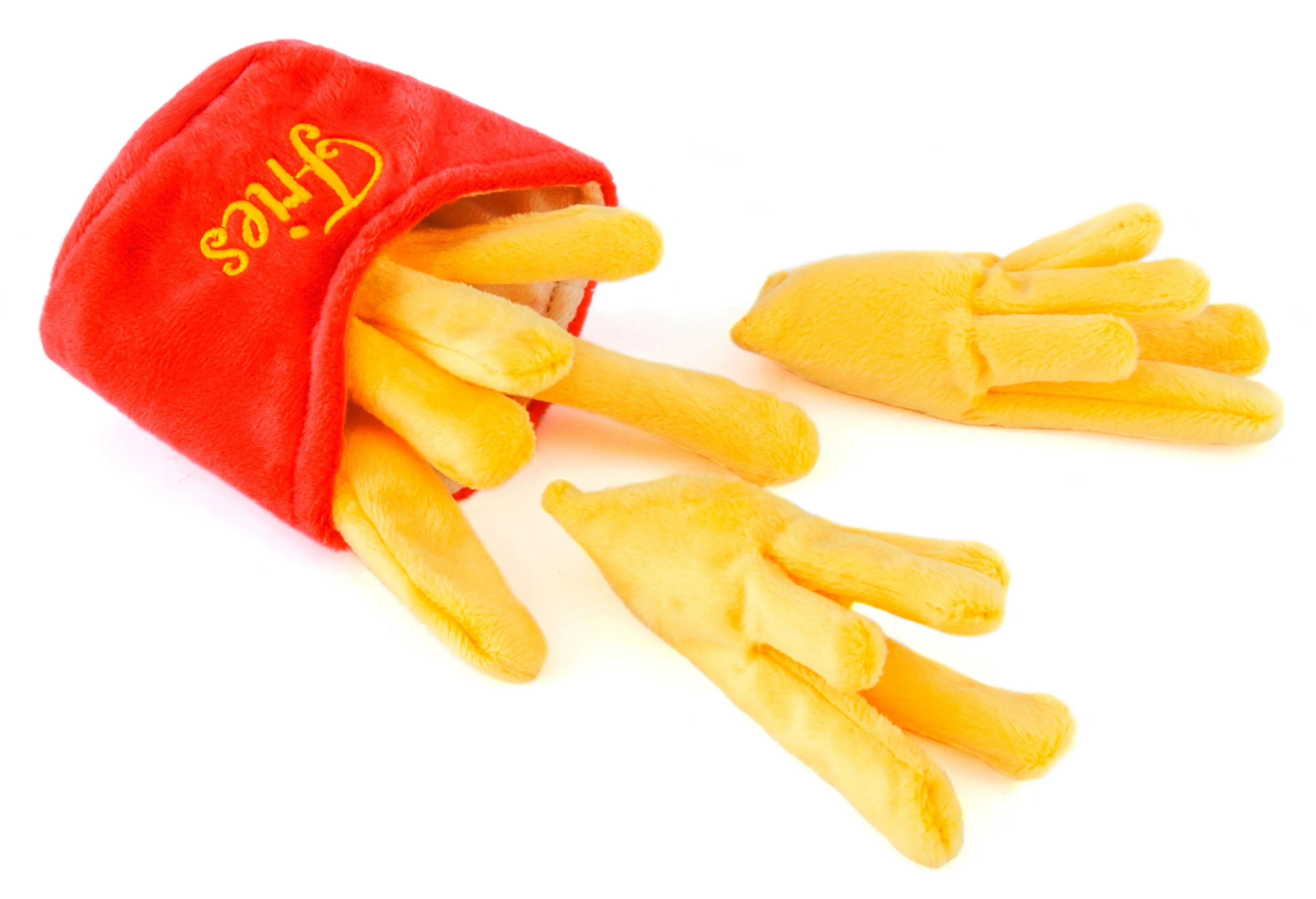 American Classic French Fries Plush Dog Toy