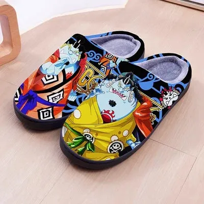 Anime Luffy Zoro Chopper Hancock slippers