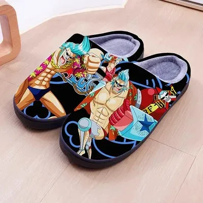 Anime Luffy Zoro Chopper Hancock slippers