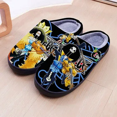 Anime Luffy Zoro Chopper Hancock slippers