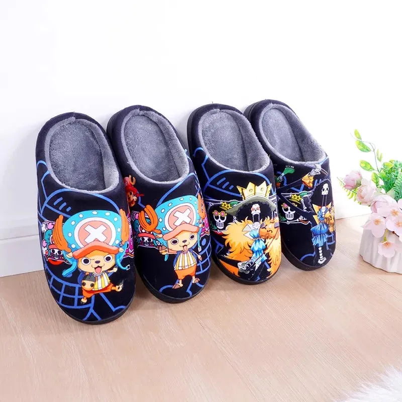 Anime Luffy Zoro Chopper Hancock slippers