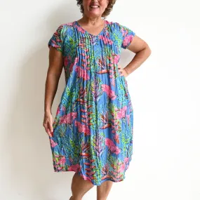 Be The Sunshine Cotton Dress - Bird of Paradise