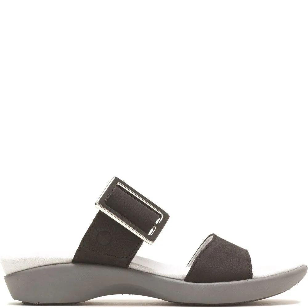 Black Dorri Heeled Sandals