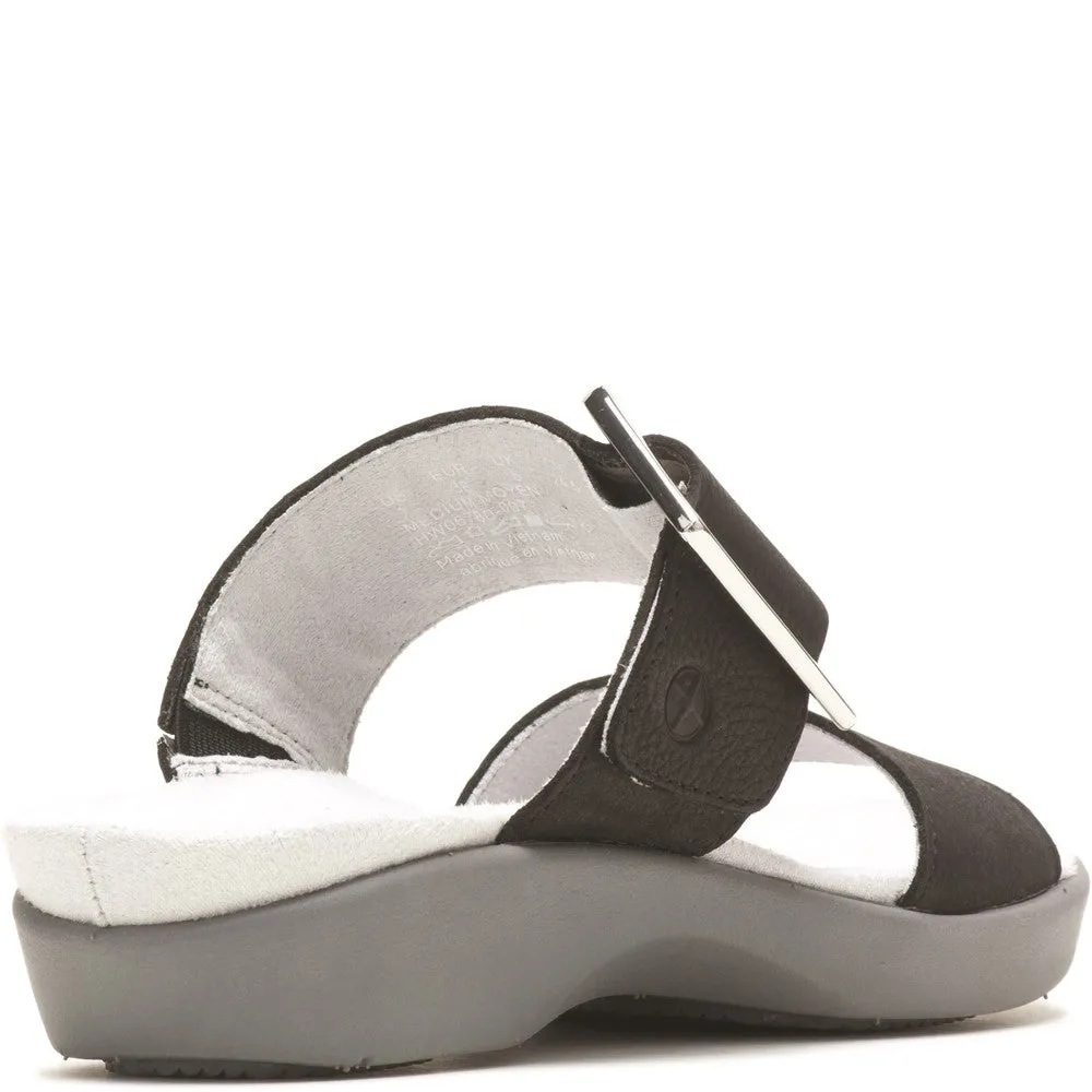 Black Dorri Heeled Sandals