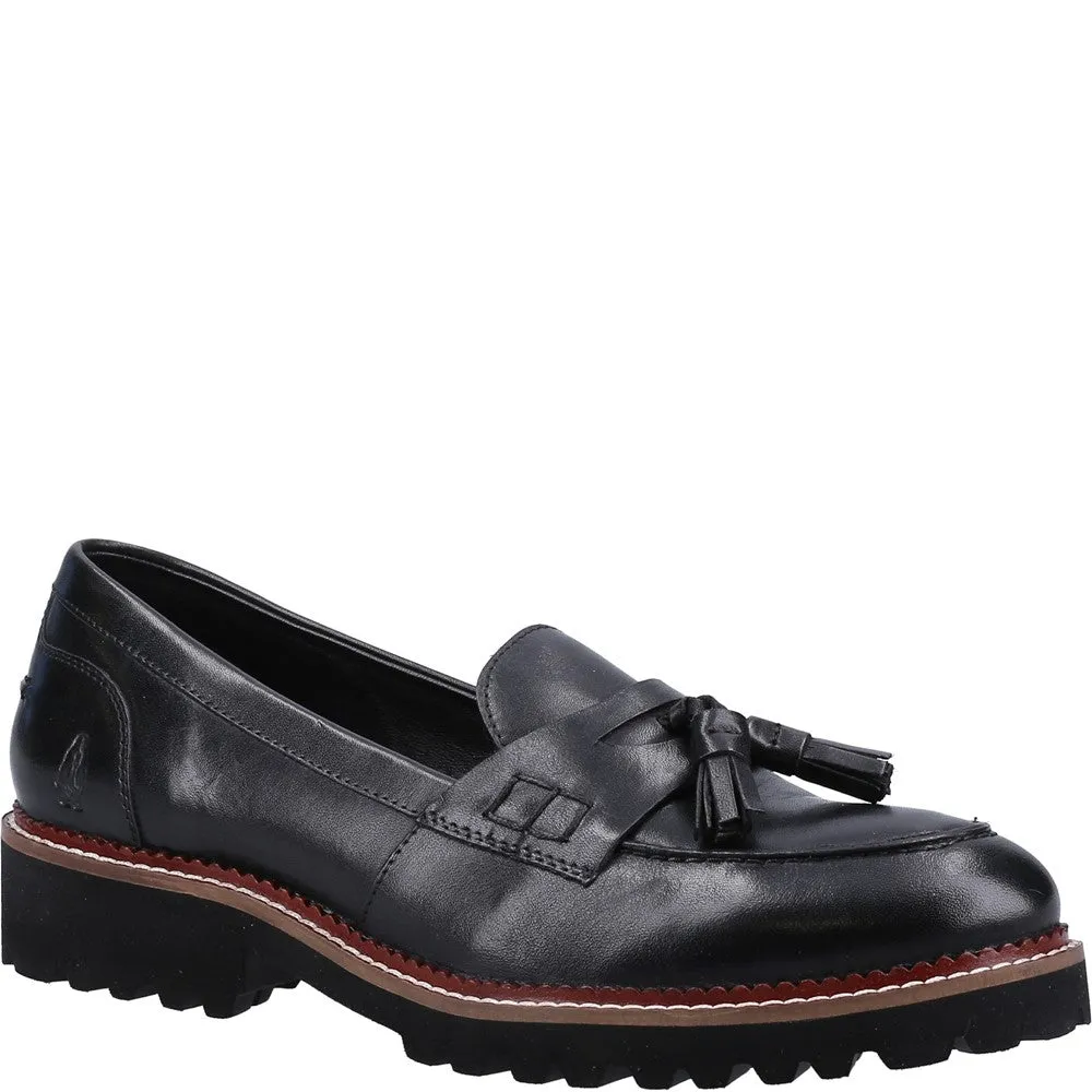 Black Ginny Tassel Loafers