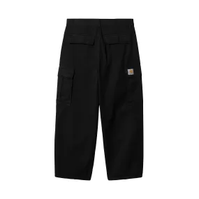 Cole Cargo Pant Organic Black Garment Dyed