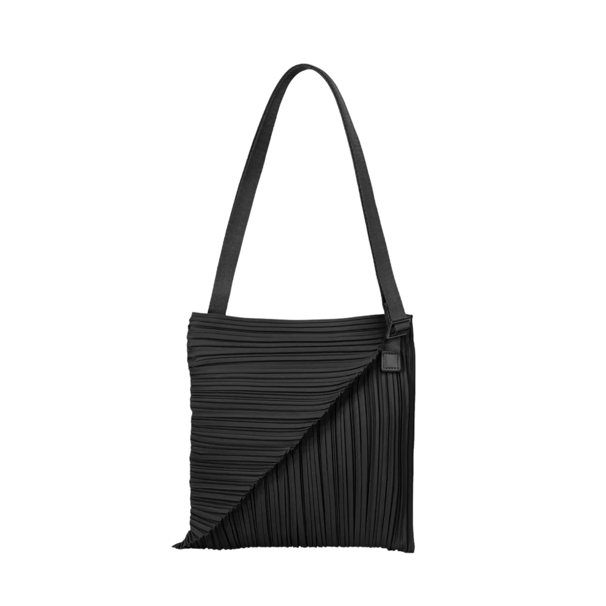 DIAGONAL PLEATS BAG