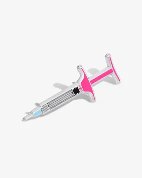 Filler Syringe Lapel Pin