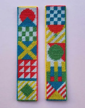 Flags Bookmark Needlepoint Kit, Thread Bear Kits