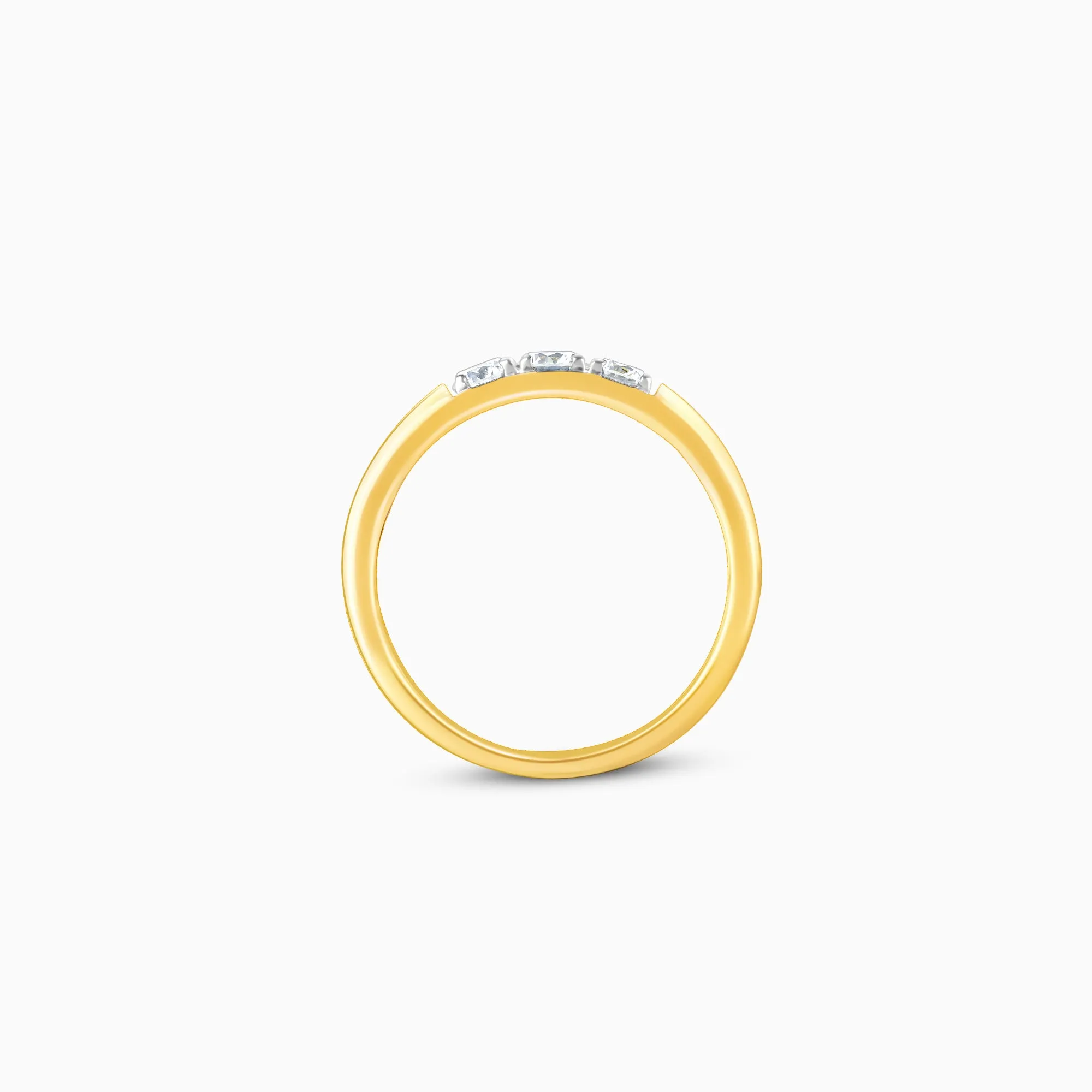 Gold Celestial Glow Diamond Ring