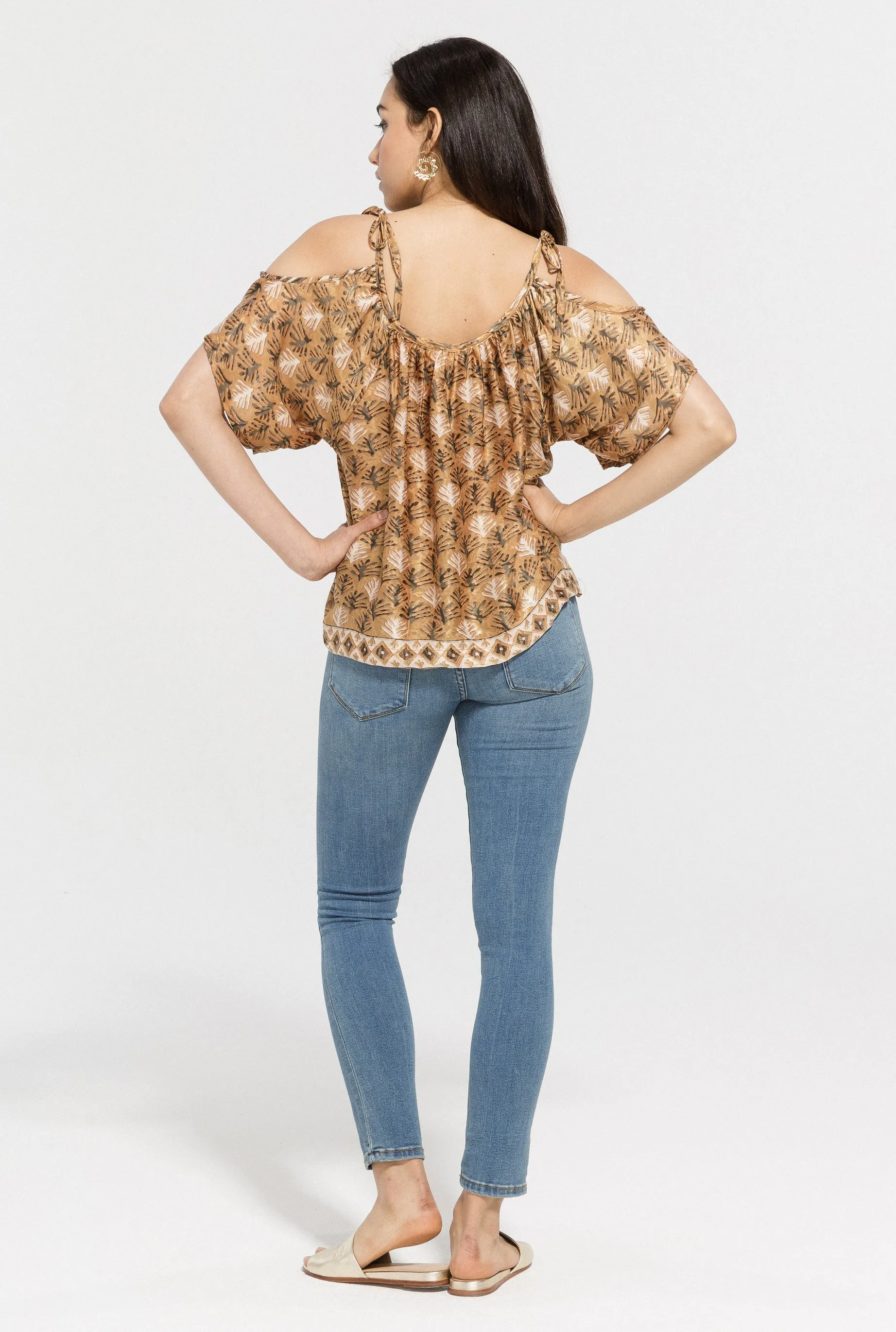 Hot and Cold Shoulder Top