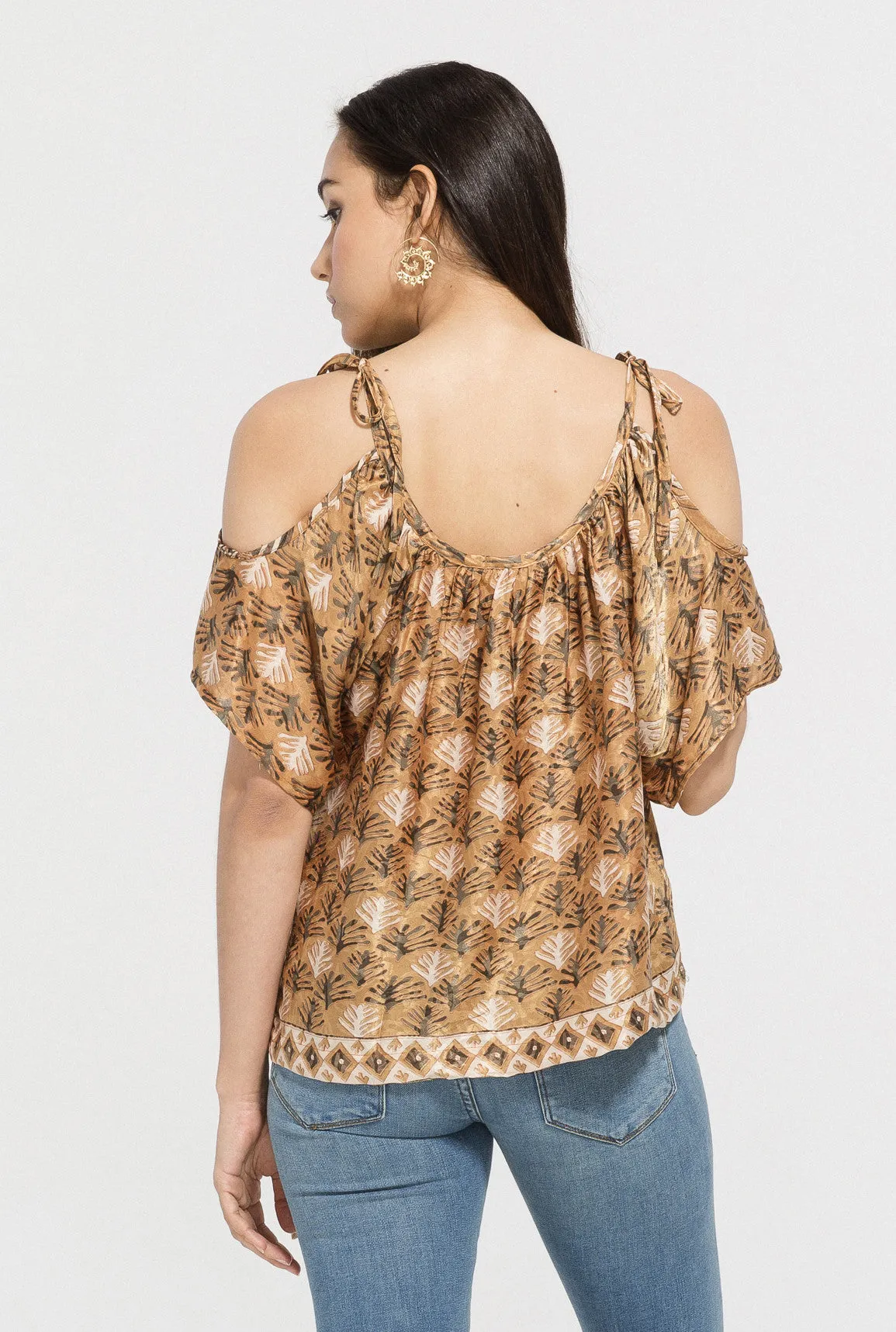 Hot and Cold Shoulder Top