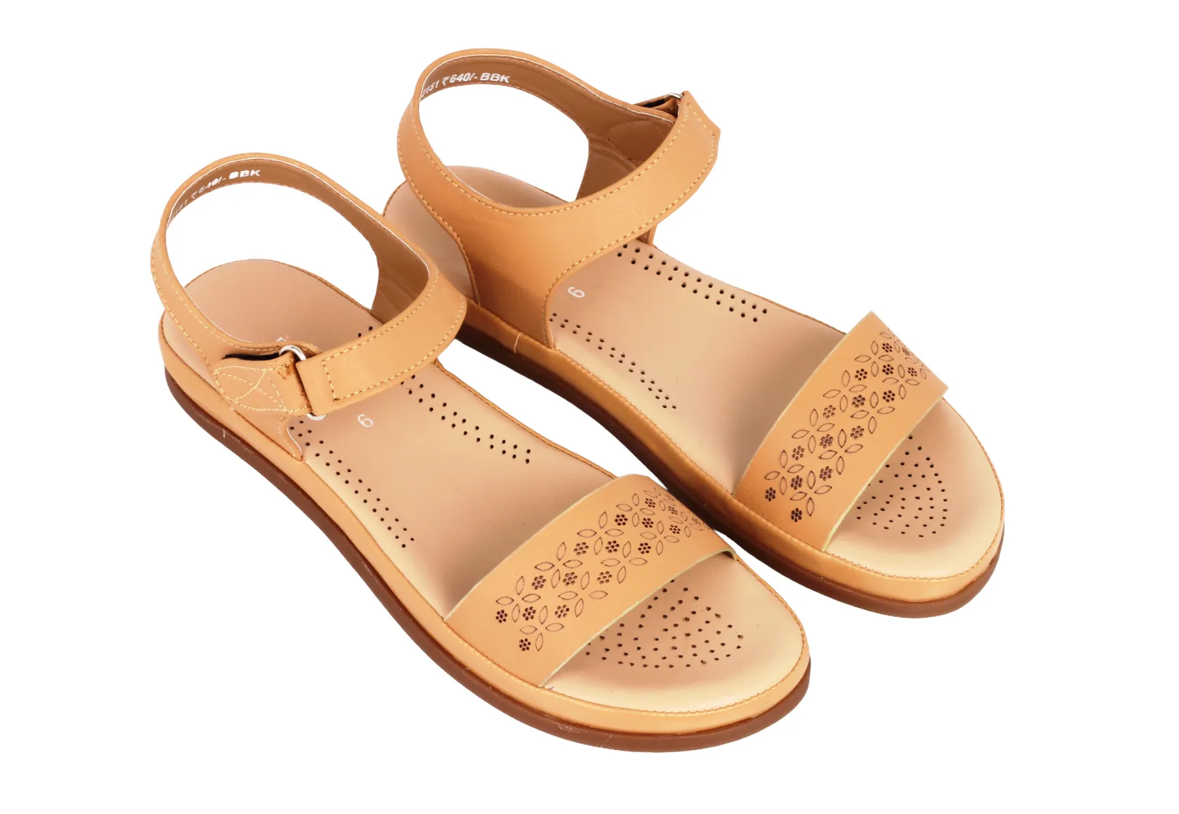 Ladies Flat Comfort Sandal 533151