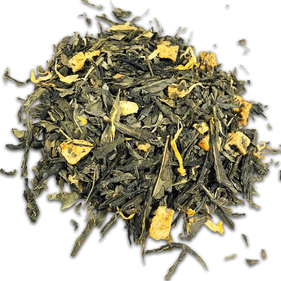 Mango Green Tea By Up Leaf Tea