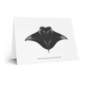 Manta Ray Greeting Card