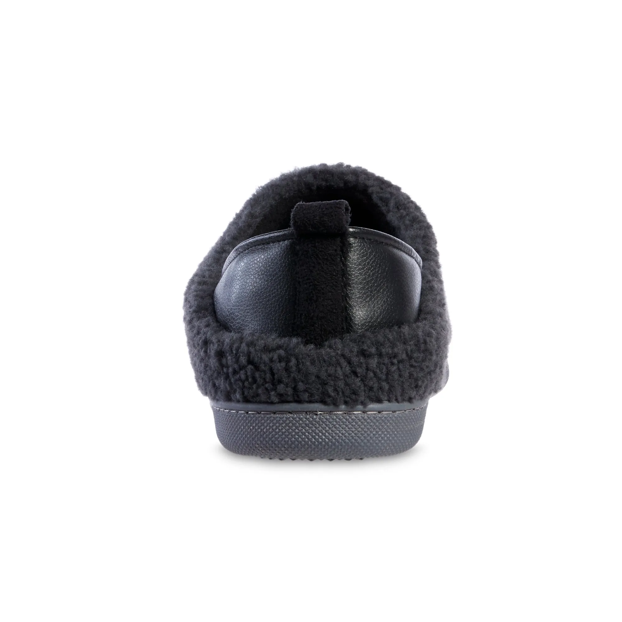 Men's Garrett Closed Back Slippers With Berber and Memory Foam