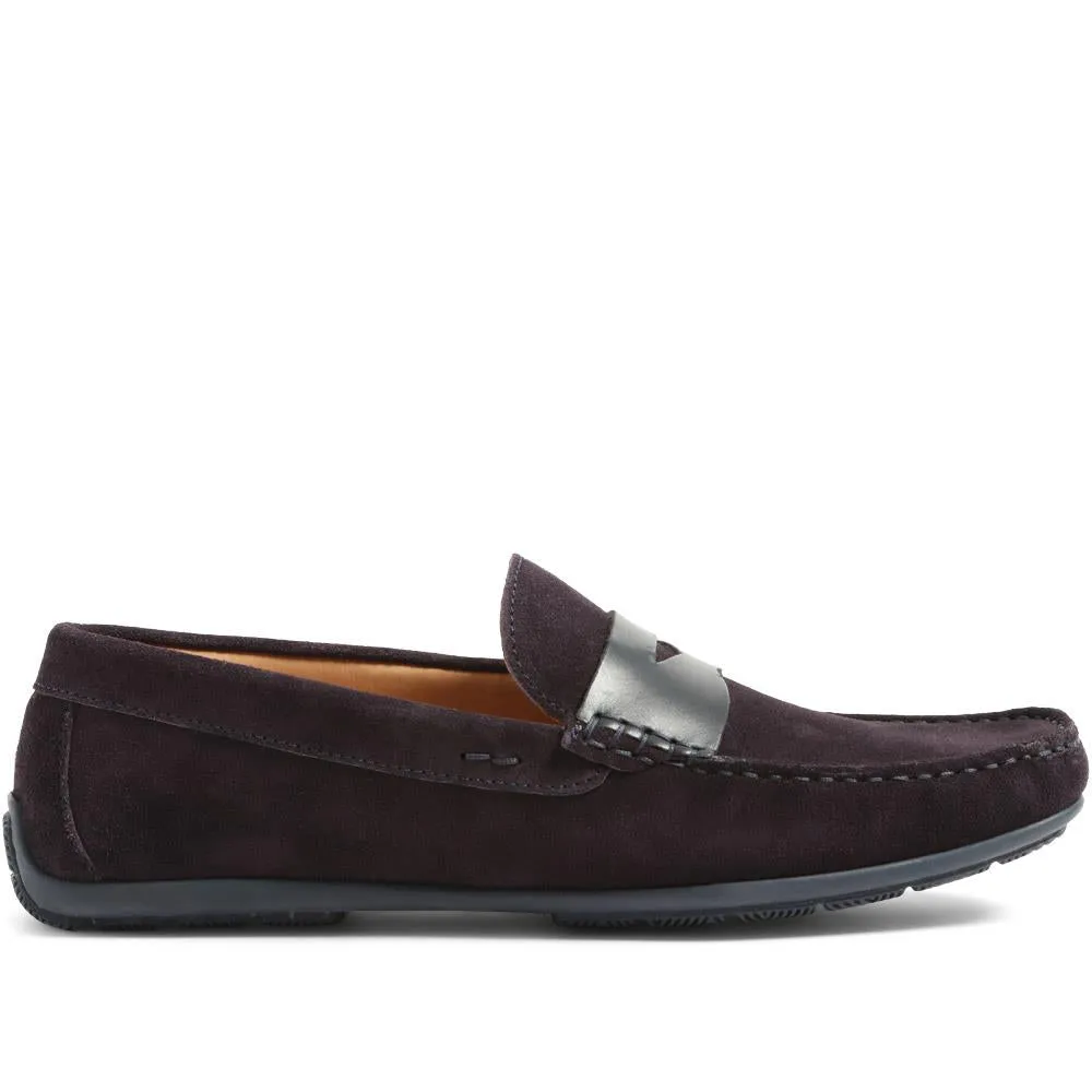 Pierson Suede Leather Loafers - PIERSON / 320 159