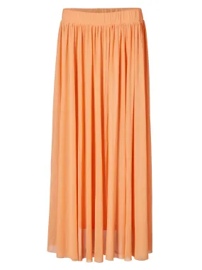 PUTTE pleated skirt - hot orange