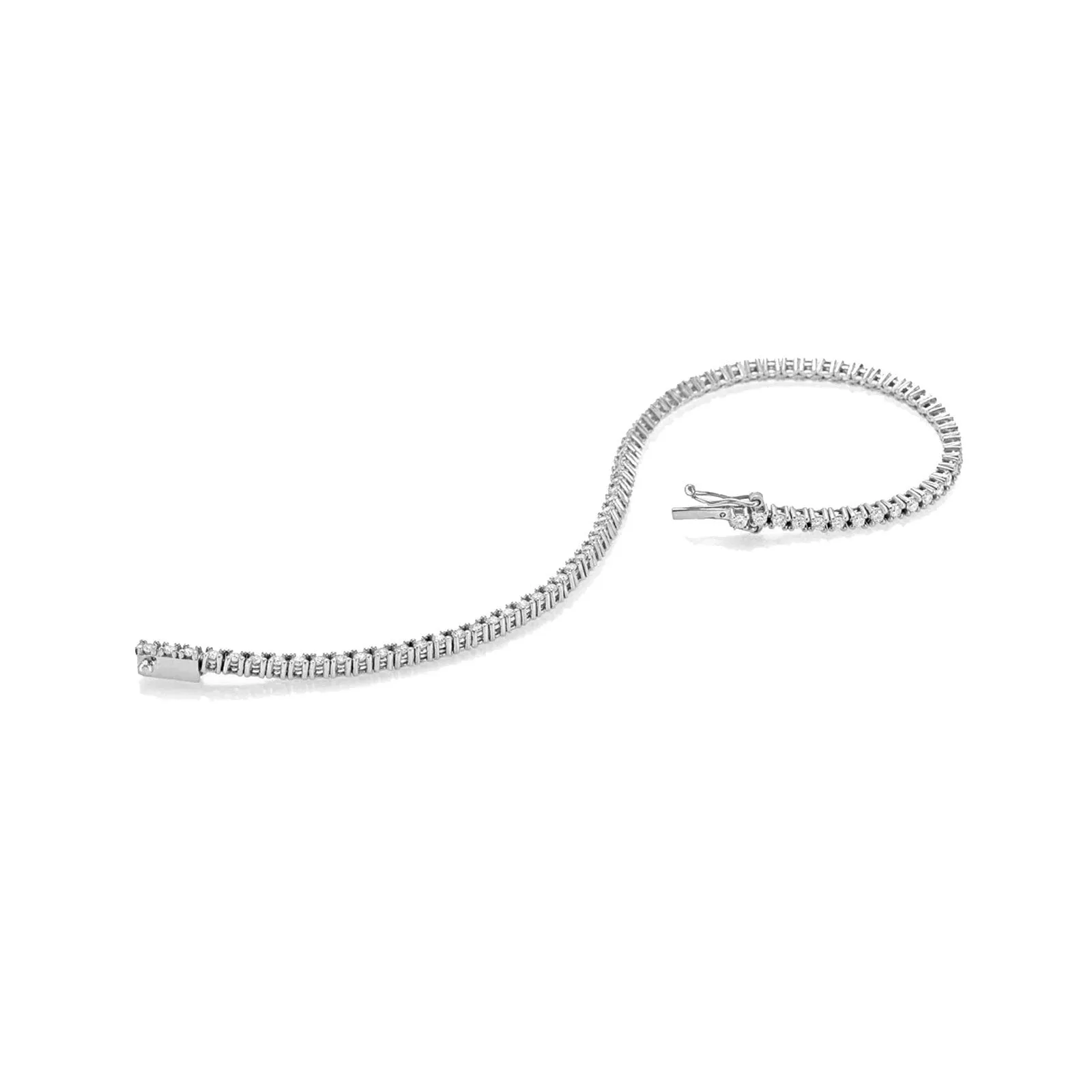 Showroom Collection Diamond Tennis Bracelet (1.00 ct.) 1.5 mm 4-Prongs Setting in 14K Gold